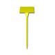 PALETTA CM 38 (9,0X6,0X38) INCLINATA GIALLA TIPO C - - Conf. 100 pz.