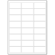 ETICH. ADES. LASER 63x34MM - 24 PER PAGINA