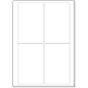 ETICH. ADES. LASER 87x138MM - 4 PER PAGINA