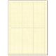 ETICH. ADES. LASER 61x140 MM IN CARTA FINITURA ANTICA - 6 PER PAGINA