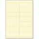ETICH. ADES. LASER 99x38 MM IN CARTA FINITURA ANTICA - 14 PER PAGINA
