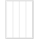 ETICH. ADES. LASER 50x286MM - 4 PER PAGINA