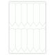 ETICHETTA A PUNTA MM 35 X 135 - 12 ETICHETTE PER PAGINA 