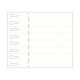 ETICH. LASER ASOLA 8 - 25,0 X 2,6 CM - CON TALLONE 4 CM - 8 ETICHETTE PER PAGINA STAMPABILI FRONTE+RETRO