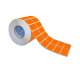 ETICH. AD. TT PLASTICA 50x25 2 PISTE AD. FORTE ARANCIO